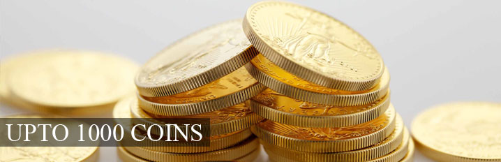 Win Upto 1000 coin per day